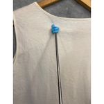 Van Heusen  Womens Ivory Lace Inset Sleeveless Tank Top M Photo 5