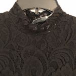 Kate & Mallory NEW Black Lace Cap sleeve top S Photo 2