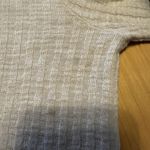 Anthropologie Maeve by Addie Ruffle Hacci Pullover Knit Cowl Neck White XS Photo 6