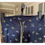 The Upside Navy Bicycle Print Leggings Activewear Pants Yoga Running Women's M Blue Size M Photo 2