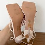 Pretty Little Thing Prettylitthething Nude Strappy Sandals Photo 4