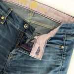 Rich & Skinny Sleek Nightshift Blue Jeans Whiskered Denim Womens Size 25 USA Photo 7
