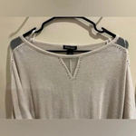 By Design Size XL Cream Gem Embellished Sexy Sheer V Photo 1