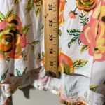 Matilda Jane  size large floral print half sleeve Sunday adventure begins dress Photo 3