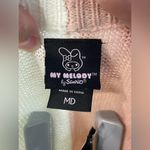 Sanrio  My Melody Two Tone Sweater Cardigan‎ Women’s size M Photo 6