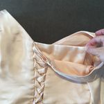 Women’s Full length V Neck Long Sleeve Corset Back Dress Size 6 Photo 11