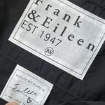Frank & Eileen  Eileen Button Down Shirt XS Black NEW Minimalist Cotton Classic Photo 5