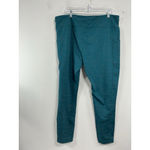 Avia Womans Active Jogger Pants.3X 22 Teal Side Pockets Photo 1