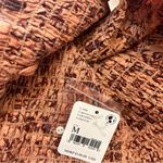 Free People Smock It To Me Mini Dress Women's Size Medium Apricot Combo NWT Photo 5