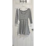 Ark & Co. Striped Fit and Flare Dress 3/4 Sleeve‎ Career Casual S Photo 5