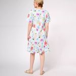 Tolani  Collection Iggy Floral Dress Large, Floral Ruffle V Neck Midi Dress Photo 1