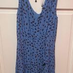 Parker Betty Silk Maxi Dress Blue Floral Size Small Photo 1