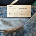 American Eagle Dreamy Drape Stretch Low-Rise Baggy Denim Shorts | NEW w/ *Flaw* Photo 8