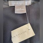 Ann Taylor NWT  Officecore Flare Bottom Midi Black Pencil Business Skirt Photo 3