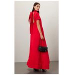 STAUD  Ilana Back Bow Maxi Dress Size XS Photo 5