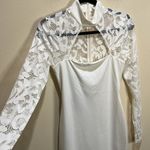 Nookie Lady Lace Long Sleeve Midi - White Size M Photo 3