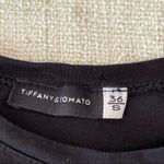 Tiffany & Tomato Black Tee with Embellished Cat Photo 9