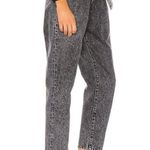 BLANK NYC NEW When in Rome Denim High Rise Paper Bag Waist Black Cropped Jeans 26 Photo 4