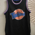 Vintage Toon Looney Tunes Space Jam Bugs Jersey Michael Jordan Size M Measurement in pics Black Size M Photo 0