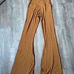Aerie  Offline Yoga Pants Flare High Rise Sweatpants Leggings Brown Size M Comfy Photo 5