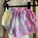 Mags & Pye NWOT  from LF Cloud Pastel Multicolored Tie Dye Relaxed Boxer Shorts Photo 3