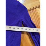 Sézane Womens Sezane 100% Merino Wool Purple Henley Jumper Size XXS SHRUNK Photo 6