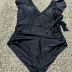 Blooming Jelly Star Women's Tummy Control Monokini Bikini Swimsuit Ruffled Cuffs Photo 3