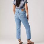 Levi's New Premium Women Ribcage Straight Ankle Jeans "In the Middle" 29x27 Photo 5