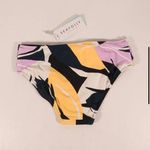 Seafolly NWT  X Revolve Cut Copy Multi Strap Hipster Bottoms in Blueprint Photo 5