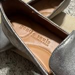 Gentle Souls Morgan Smoking Slipper Loafers, Pewter Leather, Size 9 Photo 2