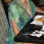 Women's Printed Beaded Kaftan Cover Photo 6