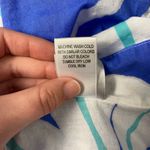 Natori  Floral 3/4 Sleeve Blouse Womens‎ Size M Blue Boho Beachy Photo 6