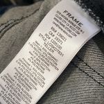 frame denim Frame Le One Skinny Teller Jean in Two Tone Wash Blue Dark Gray Denim Size 2 NWT Photo 10