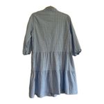Amazon  Blue Gingham Dress, size Medium Photo 3