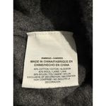 Nike Women's Gray V-Neck Long Sleeve Sweater Size L Cotton Wool Blend Photo 5