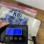 J. McLaughlin  Tapestry Scarf NWT $98 Trellis‎ Geo Blue White Tassel Cotton Neck Photo 4