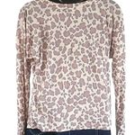 NWOT Blis Women’s Beige Pink Leopard Animal Print Long Sleeve Top Size XL Tan Photo 4