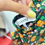 Ganni  Floral Multi Color halter neck Bodysuit Top/size Photo 3