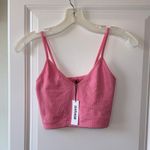 Garage neon Pink cropped tank top- NWT Photo 1