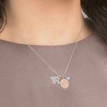 Swarovski  Zodiac Pendant, Virgo, horoscope pear-shaped Crystal Necklace (New) Photo 3