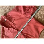 ZARA Red Short Sleeve Tie Front Cropped Shirt Women’s Size M Made in Turkey Photo 2