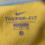 Nike Just Do It spell out therma-fit zip athletic hoodie yellow and gray size XL Photo 12