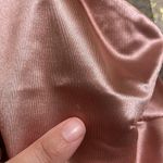 Lulus  impressive style mauve satin halter bodycon mini dress, size L NWT Photo 6