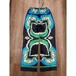 Micas  Patterned Lounge Pants Women's Medium Elastic Waist Drawstring Casual‎ Photo 1