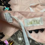 Elegant Black and Pink Embellished Top and Skirt Formal Gown Set Size 4 Photo 8