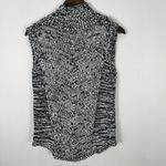 White House | Black Market Sweater Vest Women M Marled Knit High Neck Chic Preppy Photo 1