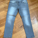 Banana Republic  Girlfriend Jeans Gray Wash Stretch Denim Size 28 / 6 Photo 0