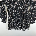 70/21 Dress Womens Size Small Chiffon Floral print Cut Out long sleeve NWT Boho Photo 3