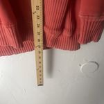 Aerie Small Coral Red Pink Oversized Mind In The Mountains Loungewear Sweater Photo 7