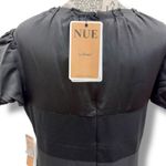 NWT NUE by Shani Size 12 Black Dress Built Photo 2